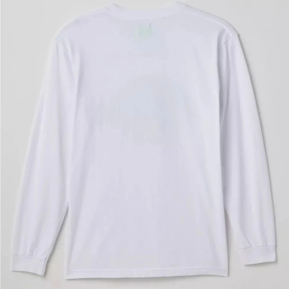 Hikerdelic Global Long Sleeve Tee, White, L, NWT - Picture 2 of 7